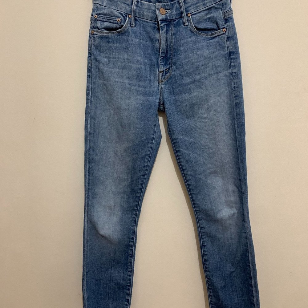 light wash denim jeans